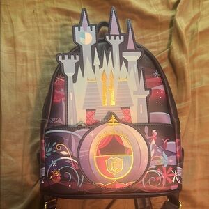 Disney Cinderella Castle Loungefly Backpack